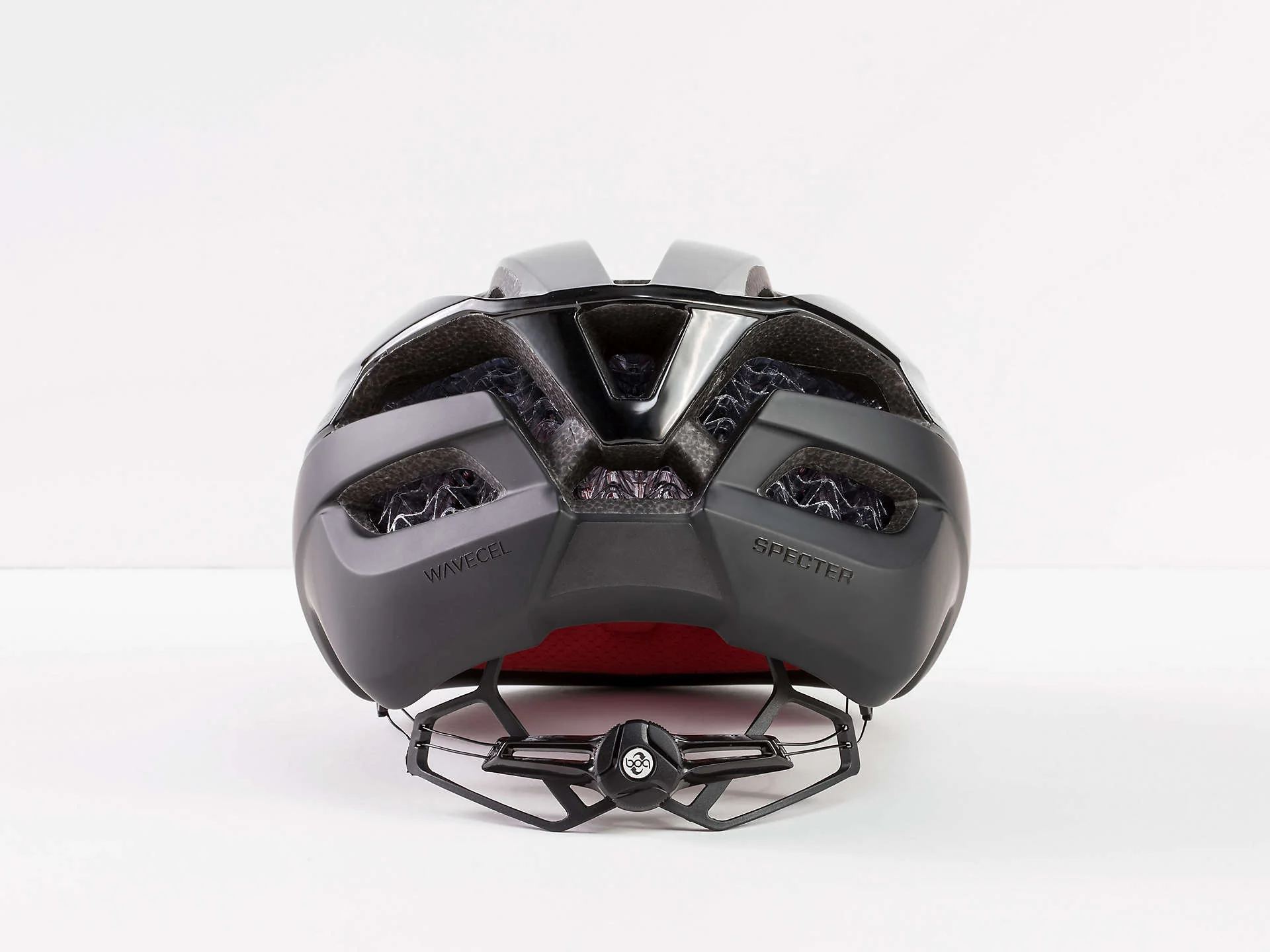BONTRAGER SPECTER WAVECEL HELMET GLOSS BLACK - LARGE - Image 4