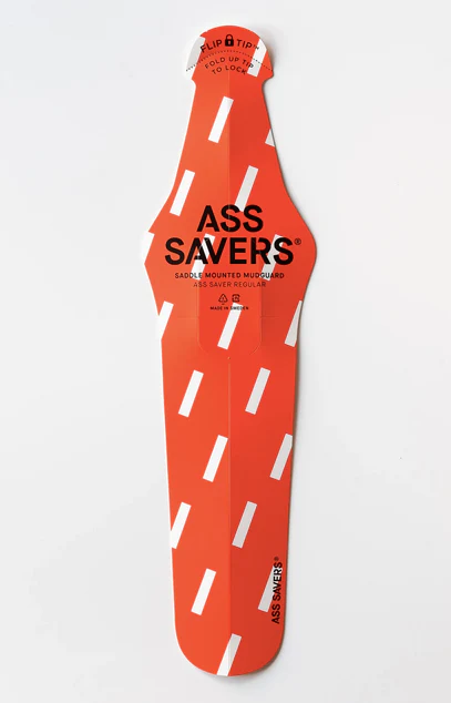 ASS SAVER FENDER REGULAR - BOLD RAIN RED