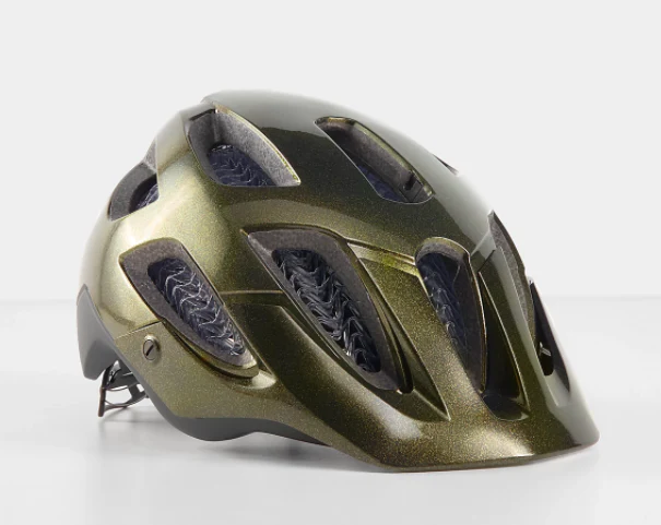 BONTRAGER BLAZE WAVECEL HELMET BLACK GOLD - MEDIUM