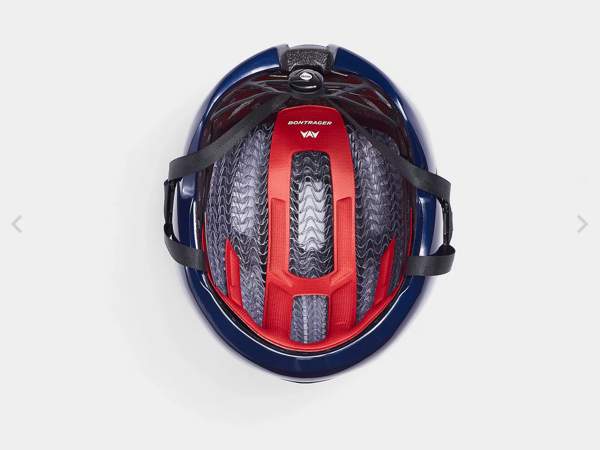 BONTRAGER CIRCUIT WAVECEL HELMET MULSANNE BLUE - Image 4