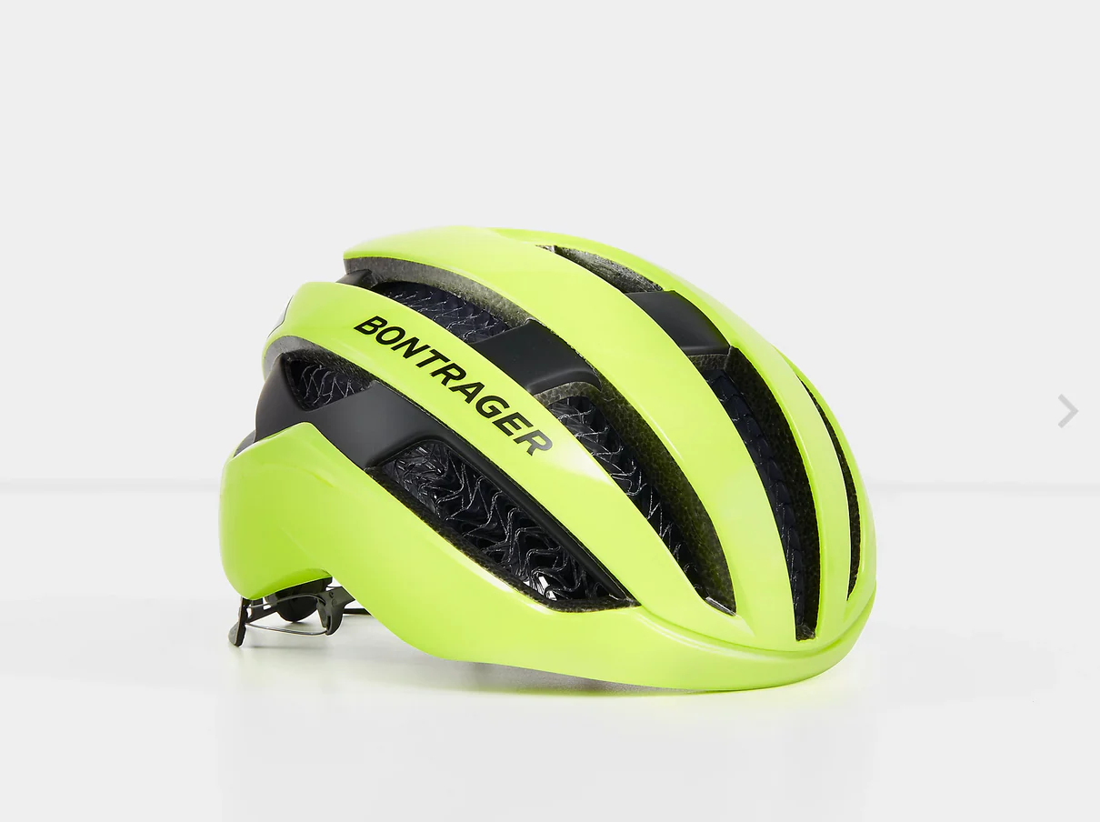 BONTRAGER CIRCUIT WAVECEL HELMET RADIOACTIVE YELLOW