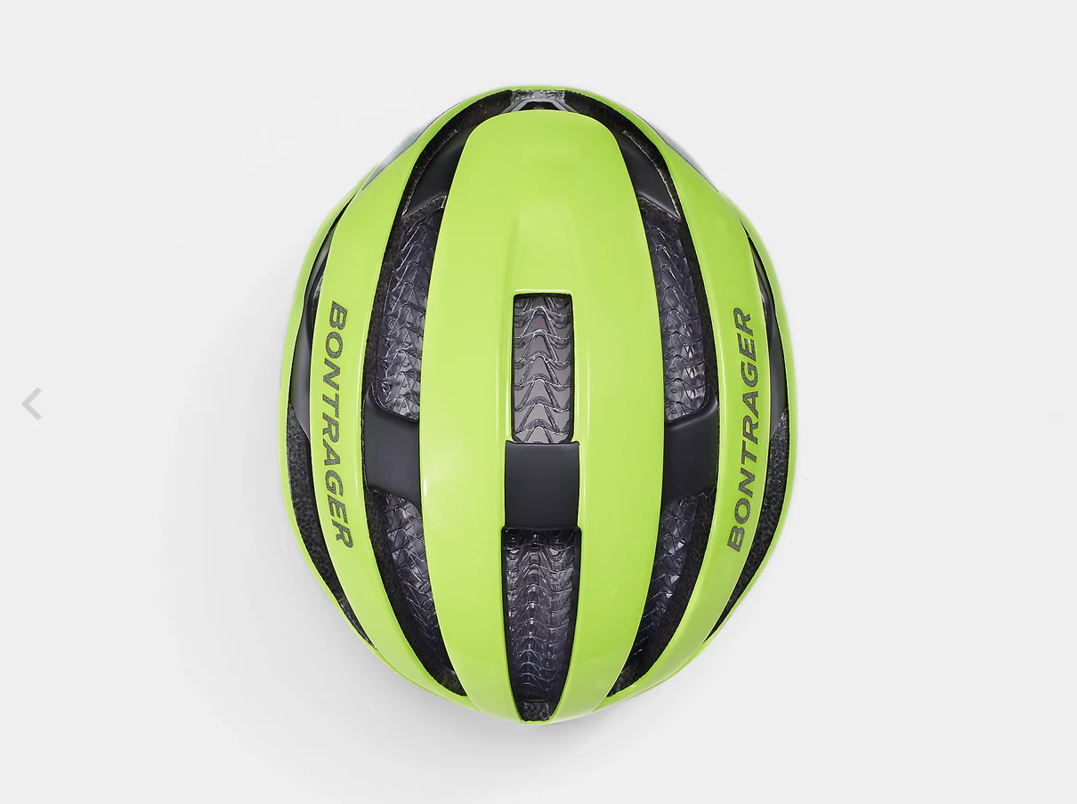 BONTRAGER CIRCUIT WAVECEL HELMET RADIOACTIVE YELLOW - Image 2
