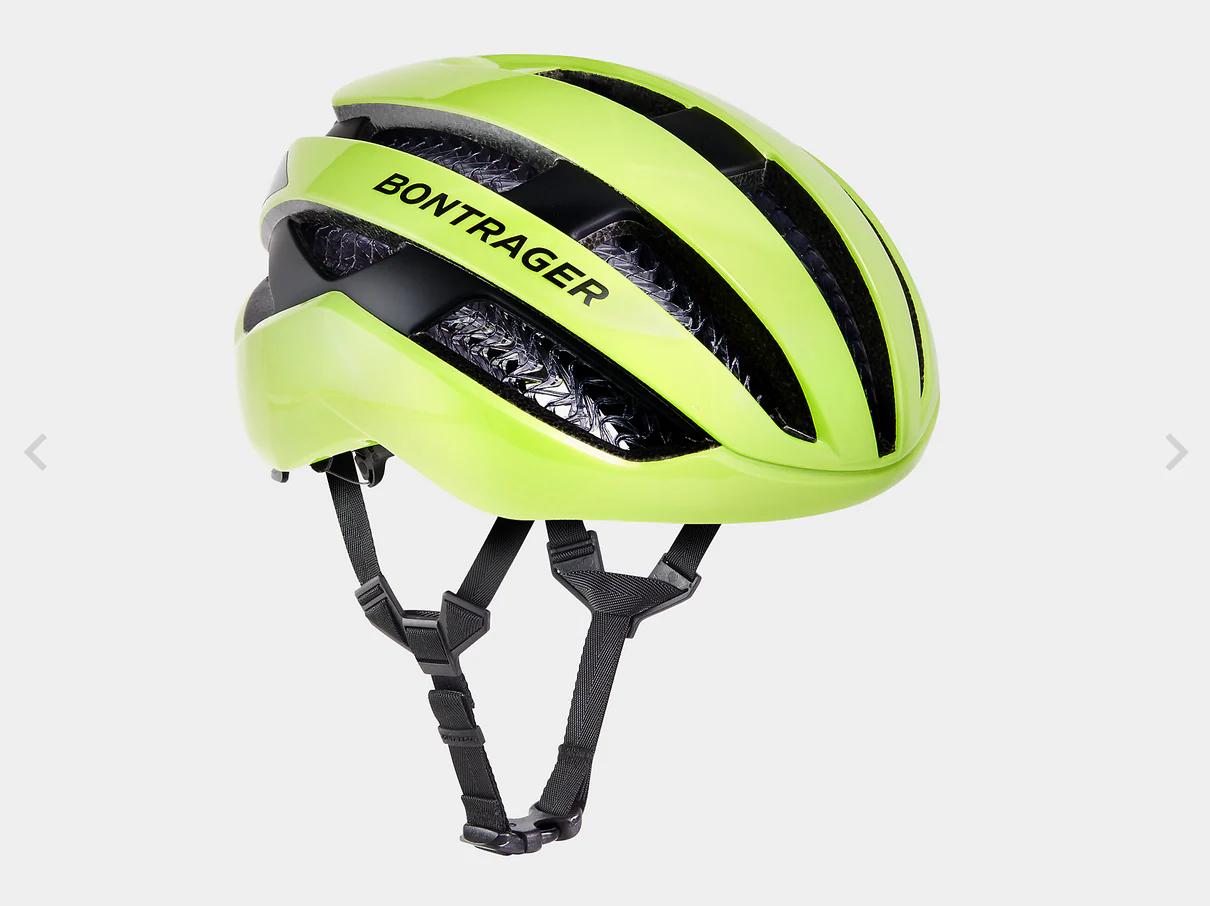 BONTRAGER CIRCUIT WAVECEL HELMET RADIOACTIVE YELLOW - Image 3