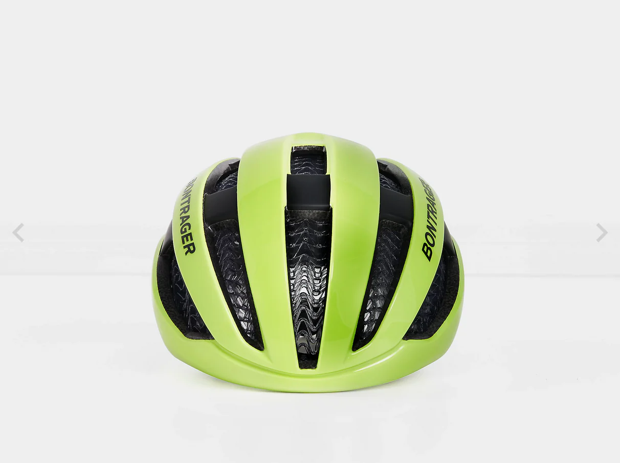 BONTRAGER CIRCUIT WAVECEL HELMET RADIOACTIVE YELLOW - Image 6