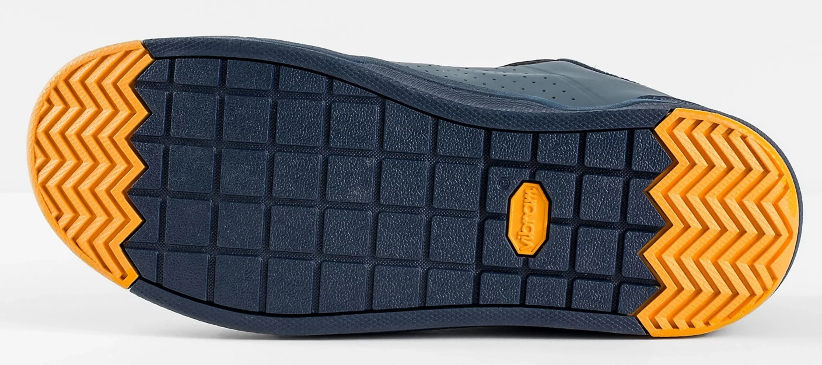 BONTRAGER FLATLINE MTB SHOE BATTLESHIP BLUE/MARIGOLD - Image 2