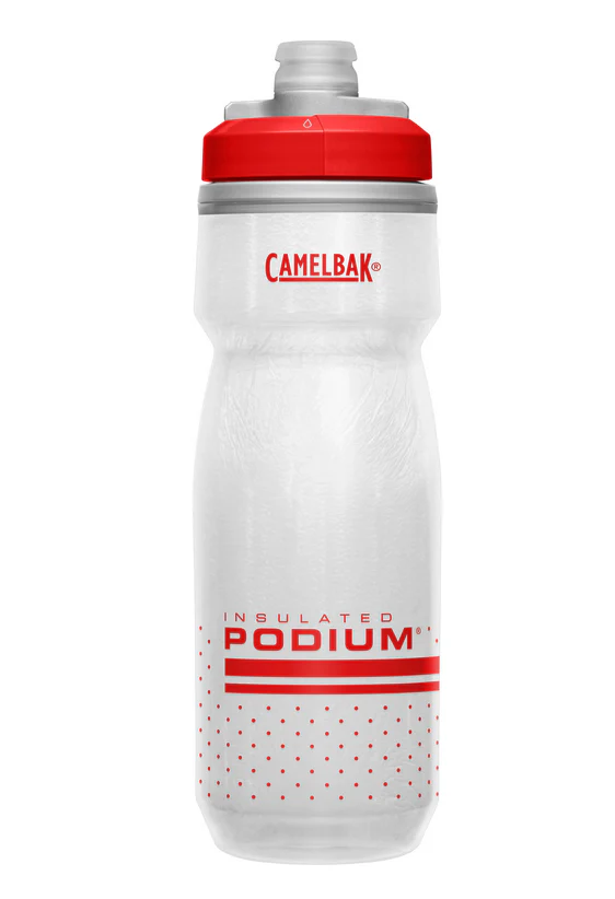 CAMELBAK PODIUM CHILL 0.6L (21oz) - RED/WHITE
