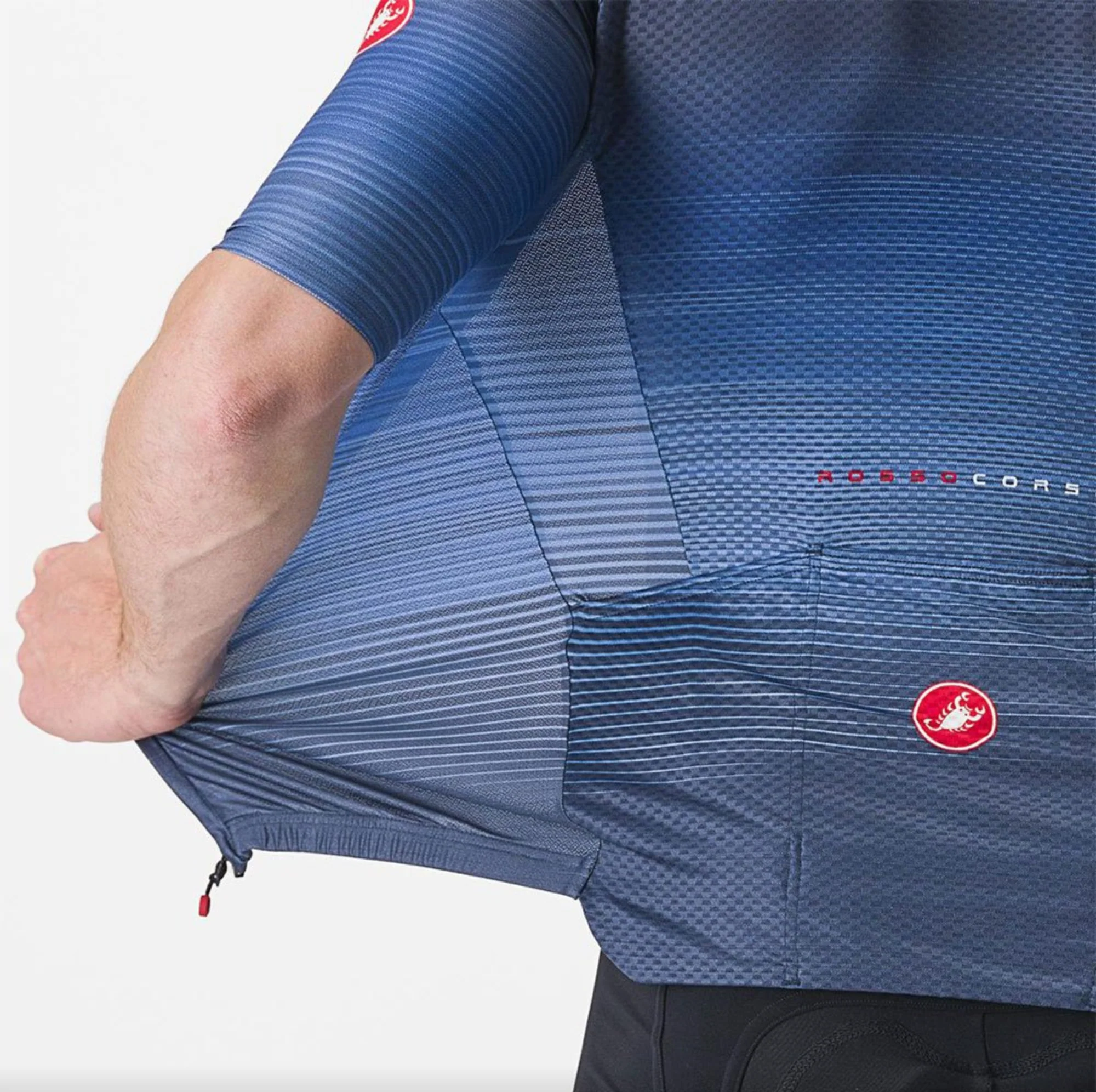 CASTELLI AERO RACE 6.0 JERSEY BELGIAN BLUE - Image 4