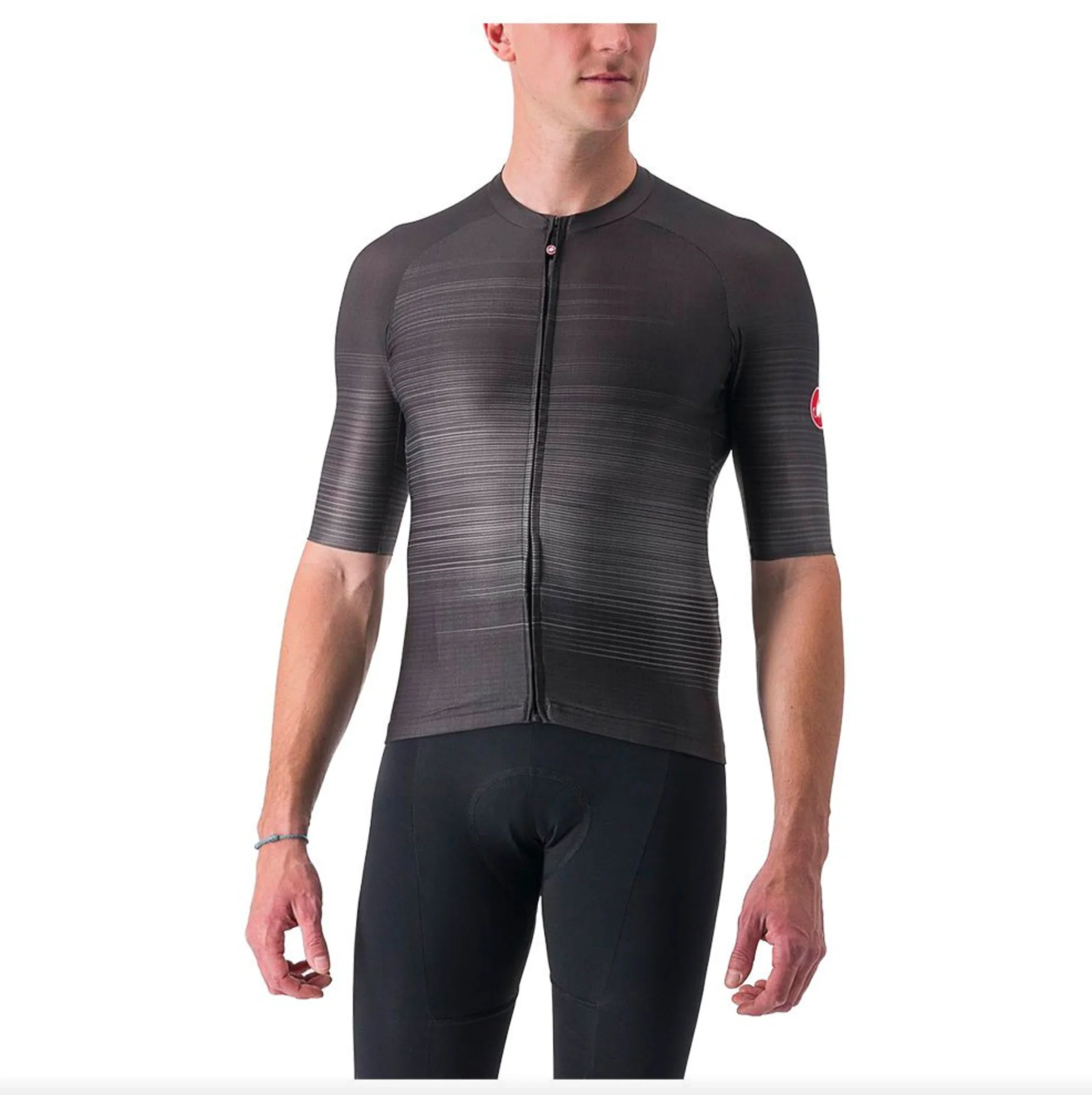 CASTELLI AERO RACE 6.0 JERSEY LIGHT BLACK