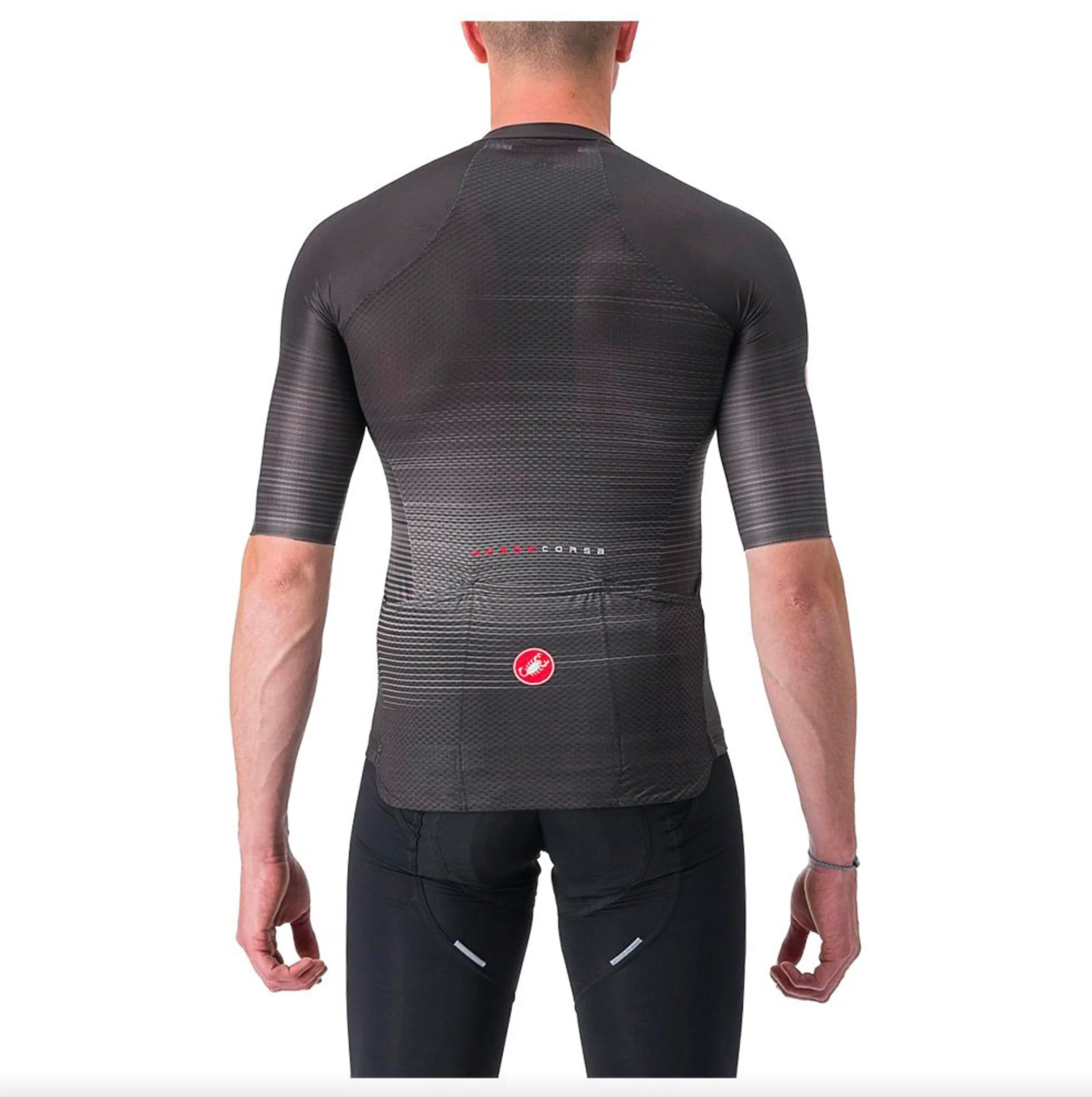 CASTELLI AERO RACE 6.0 JERSEY LIGHT BLACK - Image 2