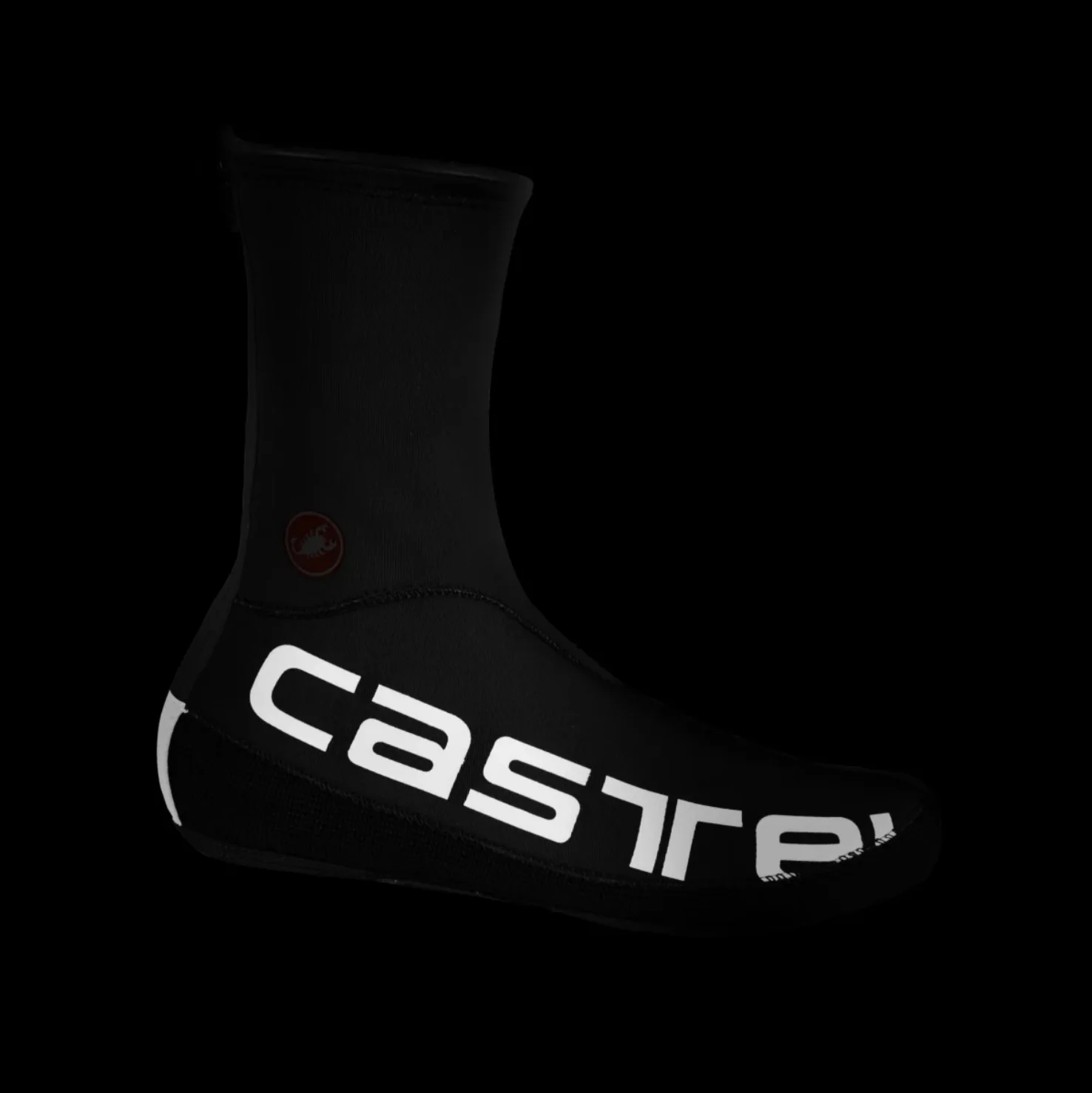 CASTELLI DILUVIO UL SHOECOVER BLACK/SILVER REFLEX - Image 3