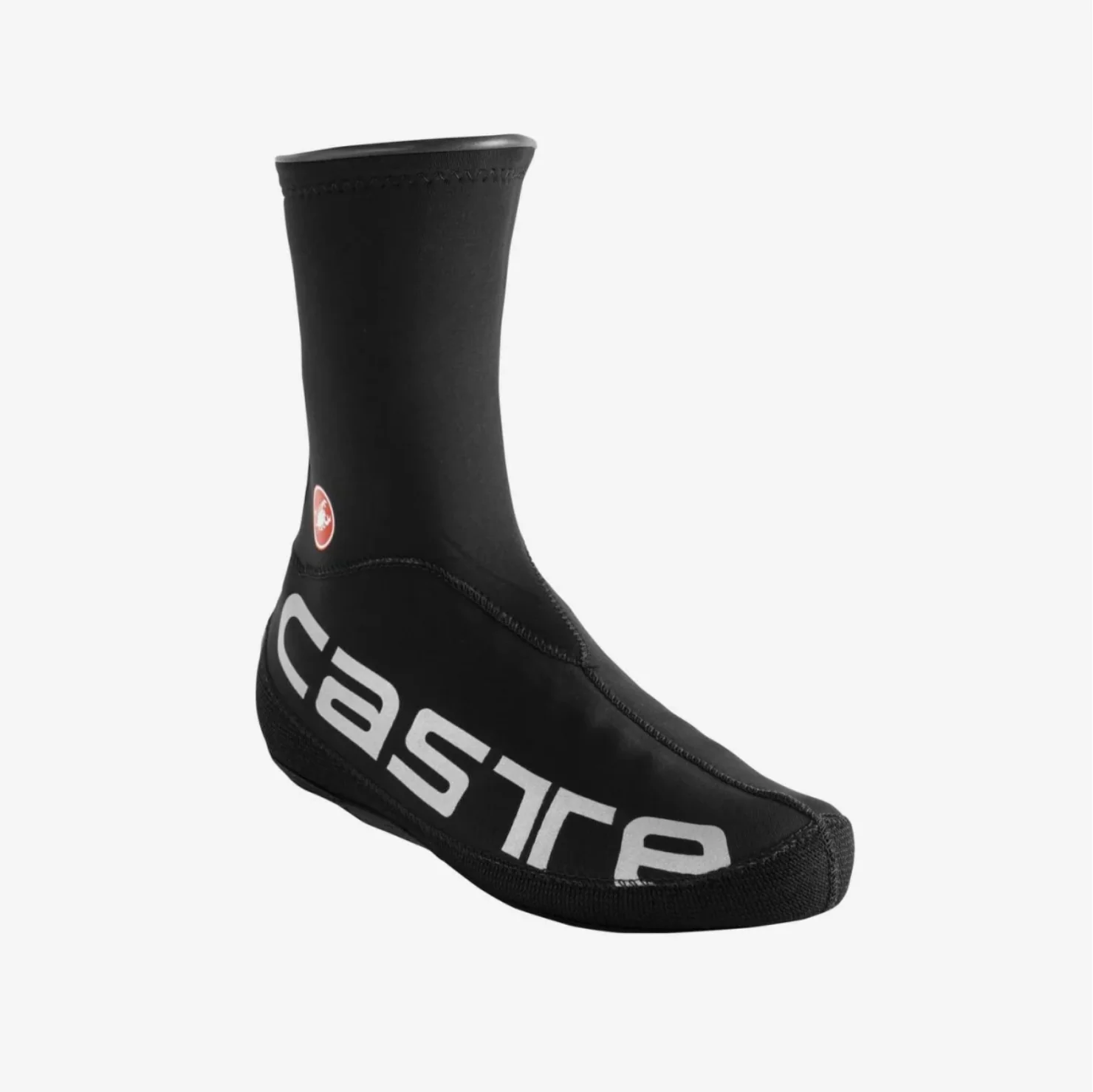CASTELLI DILUVIO UL SHOECOVER BLACK/SILVER REFLEX - Image 6