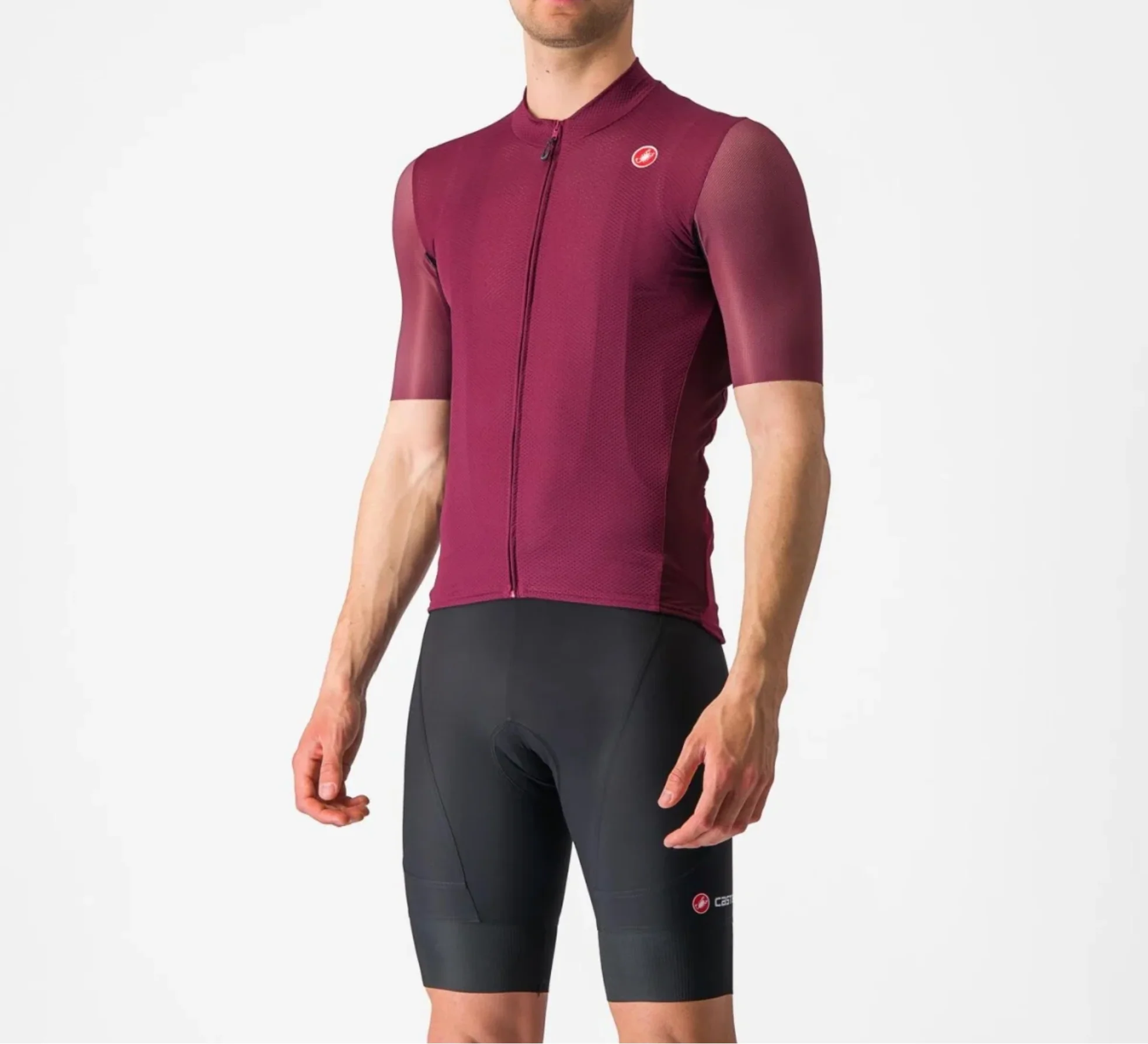 CASTELLI ENDURANCE ELITE JERSEY BORDEAUX - Image 3