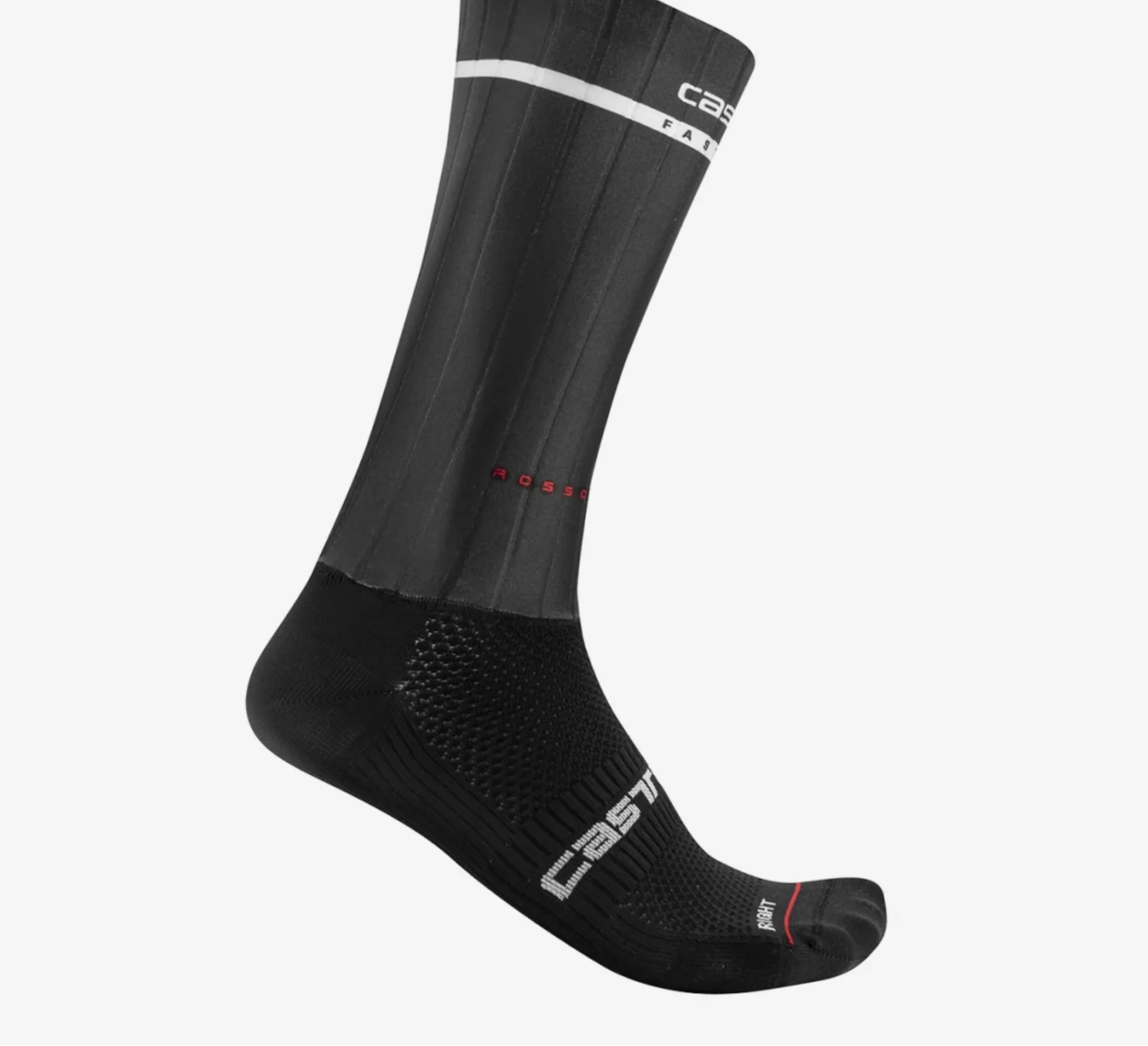 CASTELLI FAST FEET 2 SOCK BLACK