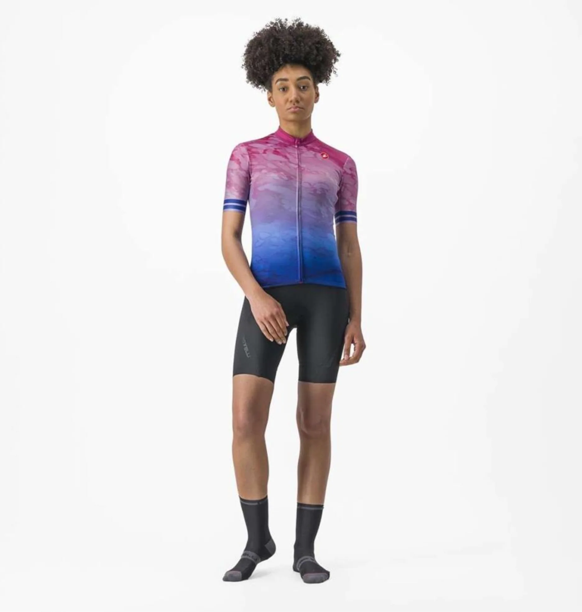 CASTELLI W'S MARMO JERSEY MULTICOLOUR AMETHYST - Image 4