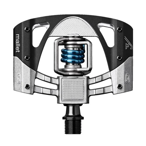 CRANKBROTHERS MALLET 3 PEDALS RAW/MATTE BLACK