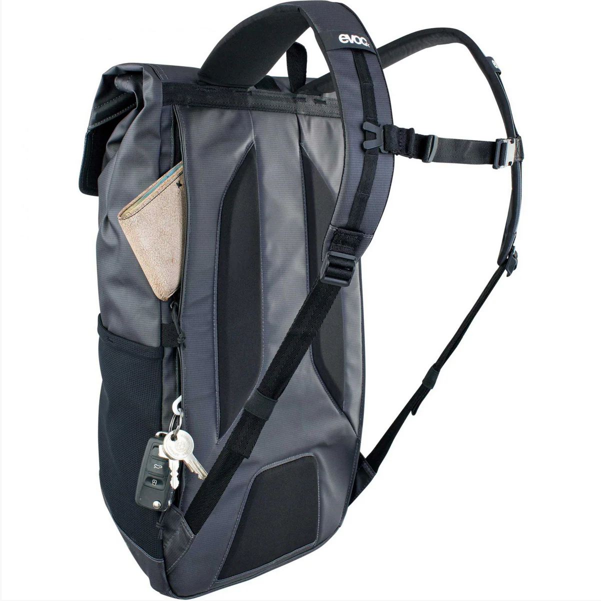 EVOC DUFFLE BACKPACK 16L - CARBON GREY - Image 7