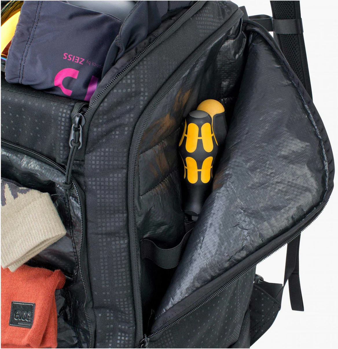 EVOC GEAR BACKPACK 60L - BLACK - Image 7