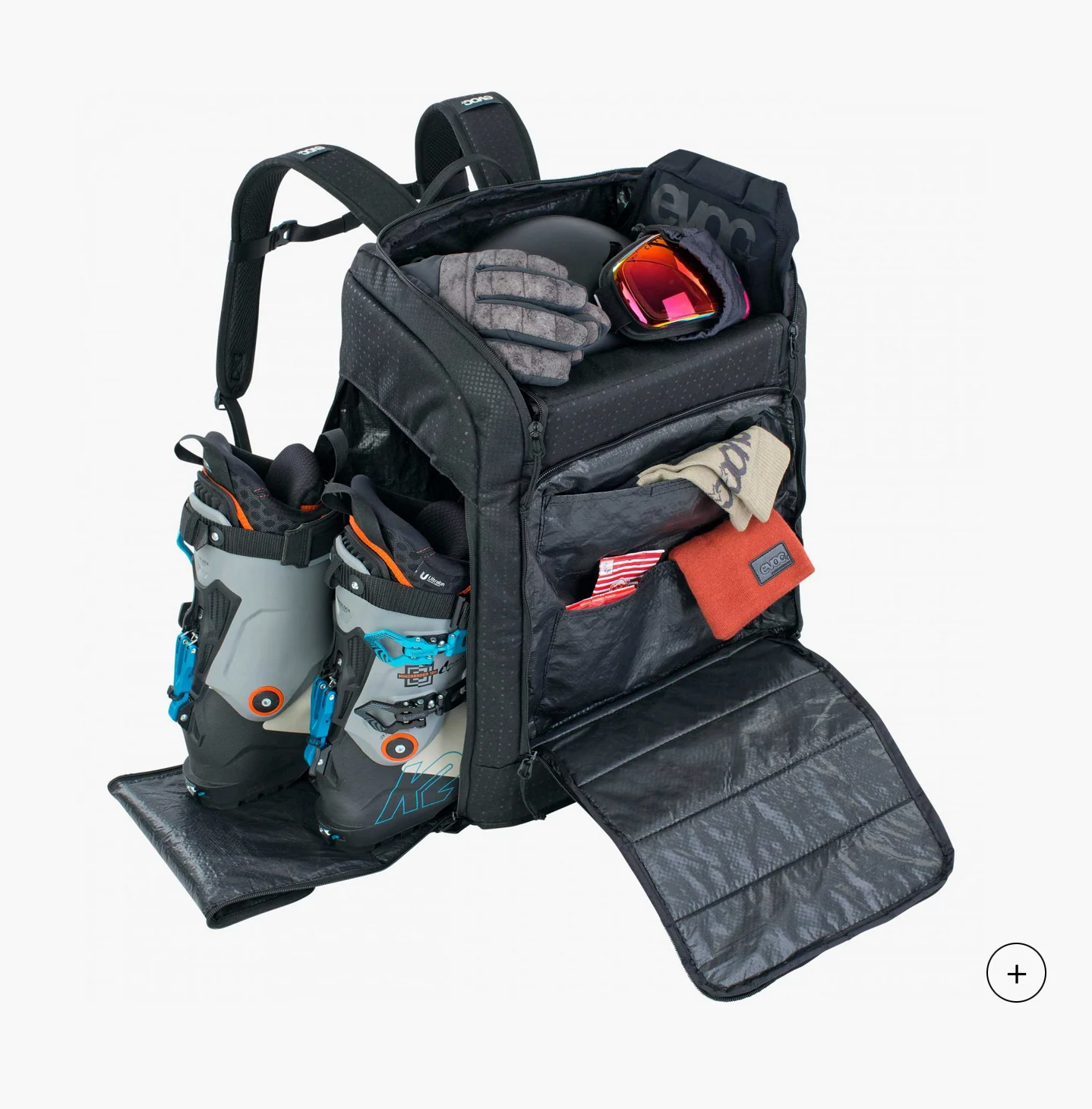 EVOC GEAR BACKPACK 60L - BLACK - Image 8