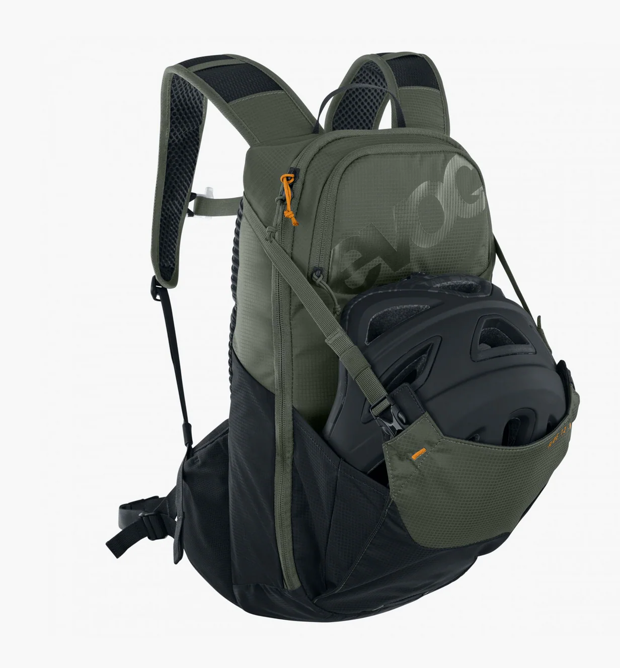 EVOC RIDE 12 HYDRO BLADDER BACKPACK DARK OLIVE - 12L + 2L - Image 4