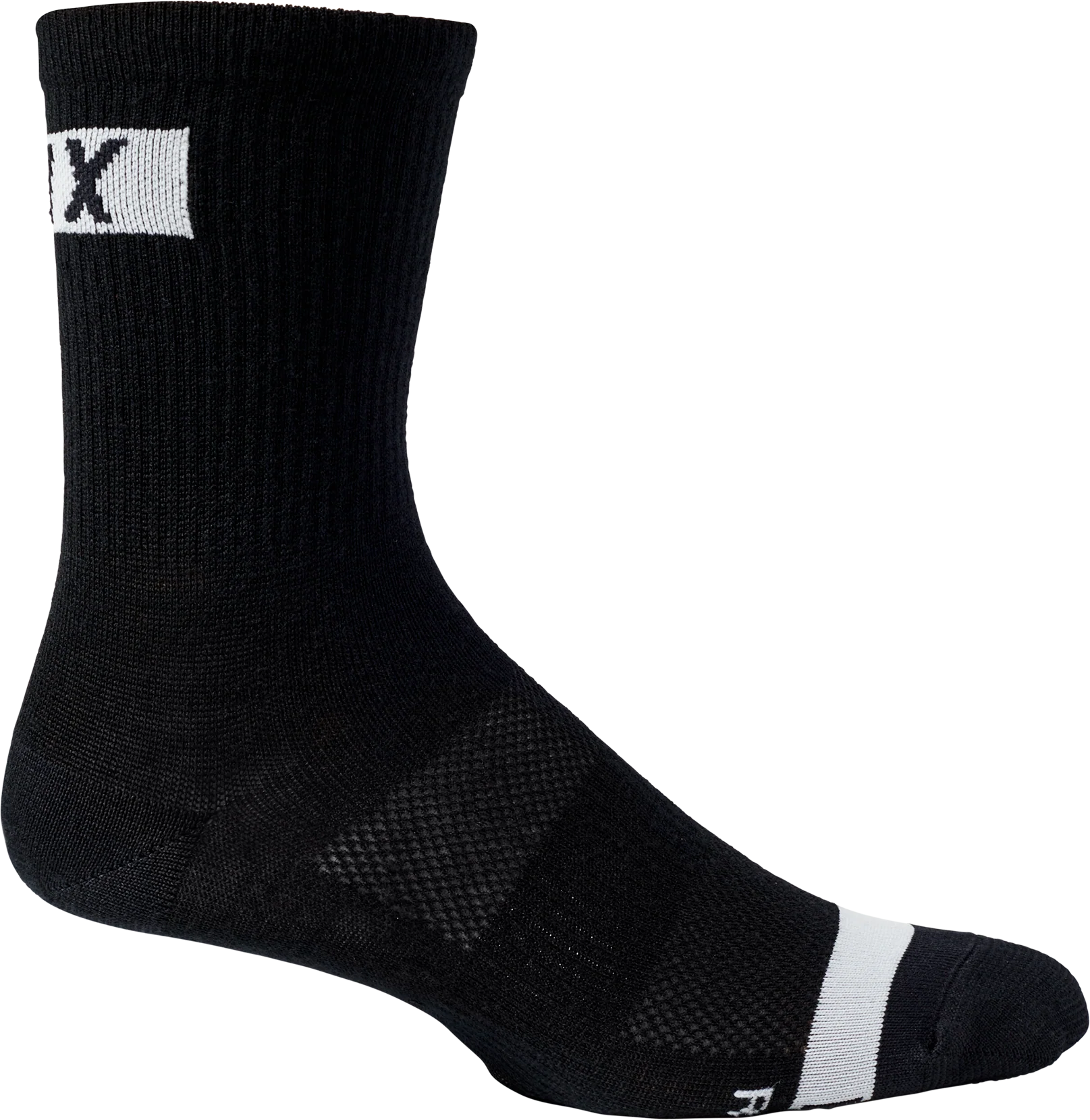 FOX 2021 6" FLEXAIR MERINO SOCK BLACK