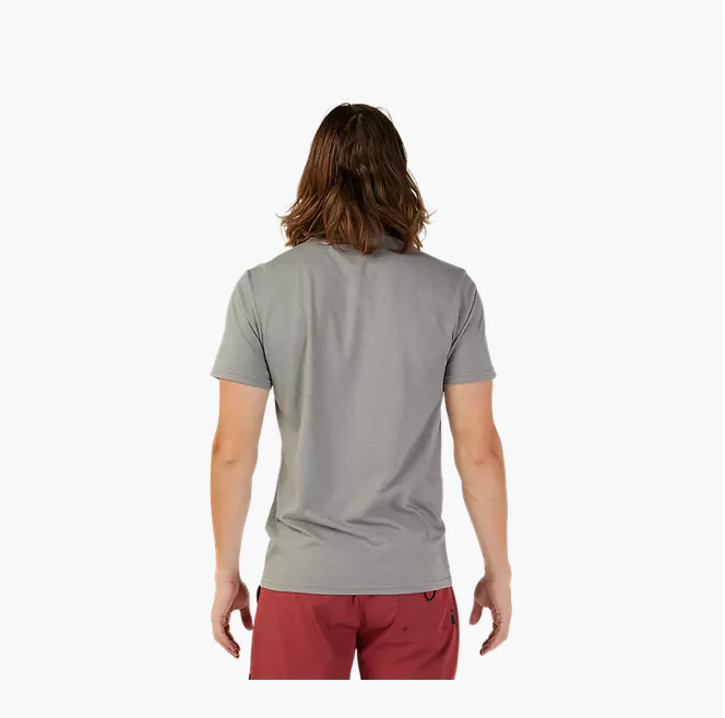 FOX 2025 ABSOLUTE SS PREM TEE HEATHER GRAPHITE - Image 3