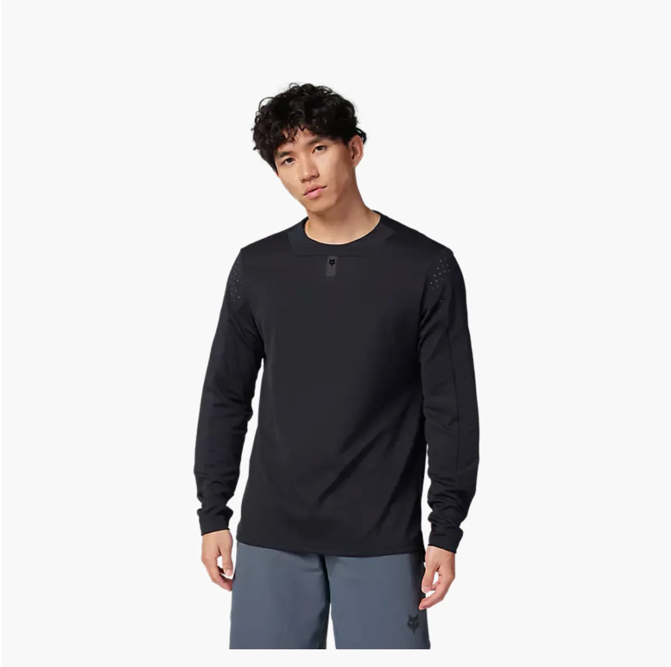 FOX 2024 DEFEND LS JERSEY BLACK - Image 3