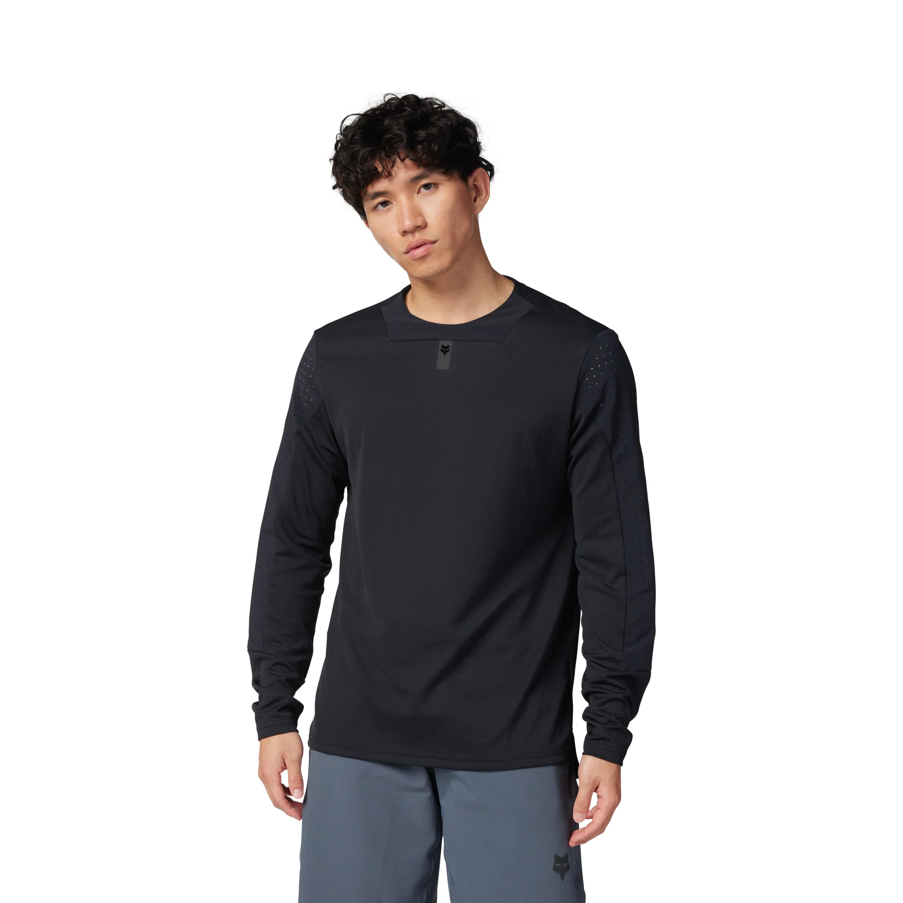 FOX 2026 DEFEND LS JERSEY BLACK - Image 3
