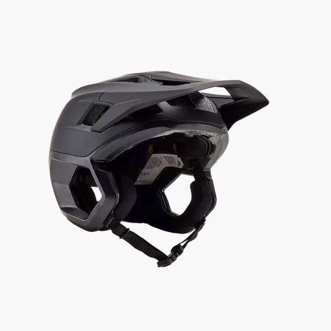 FOX 2025 DROPFRAME HELMET BLACK - Image 2