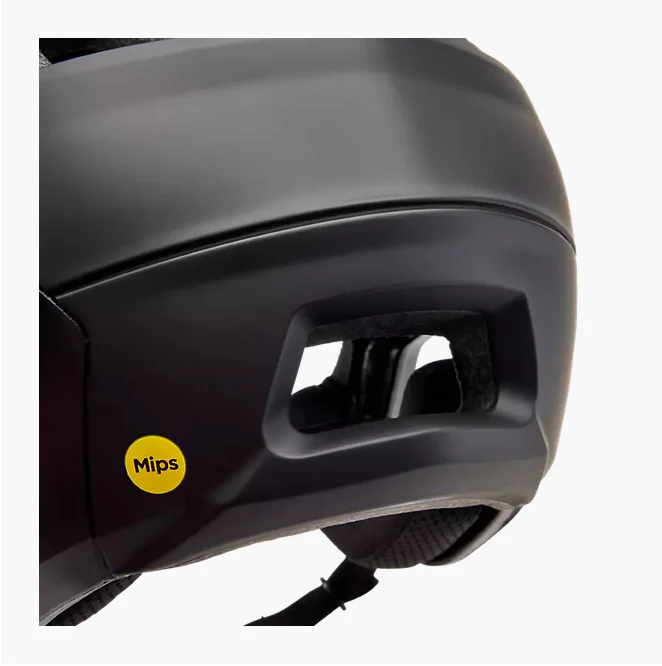 FOX 2025 DROPFRAME HELMET BLACK - Image 6