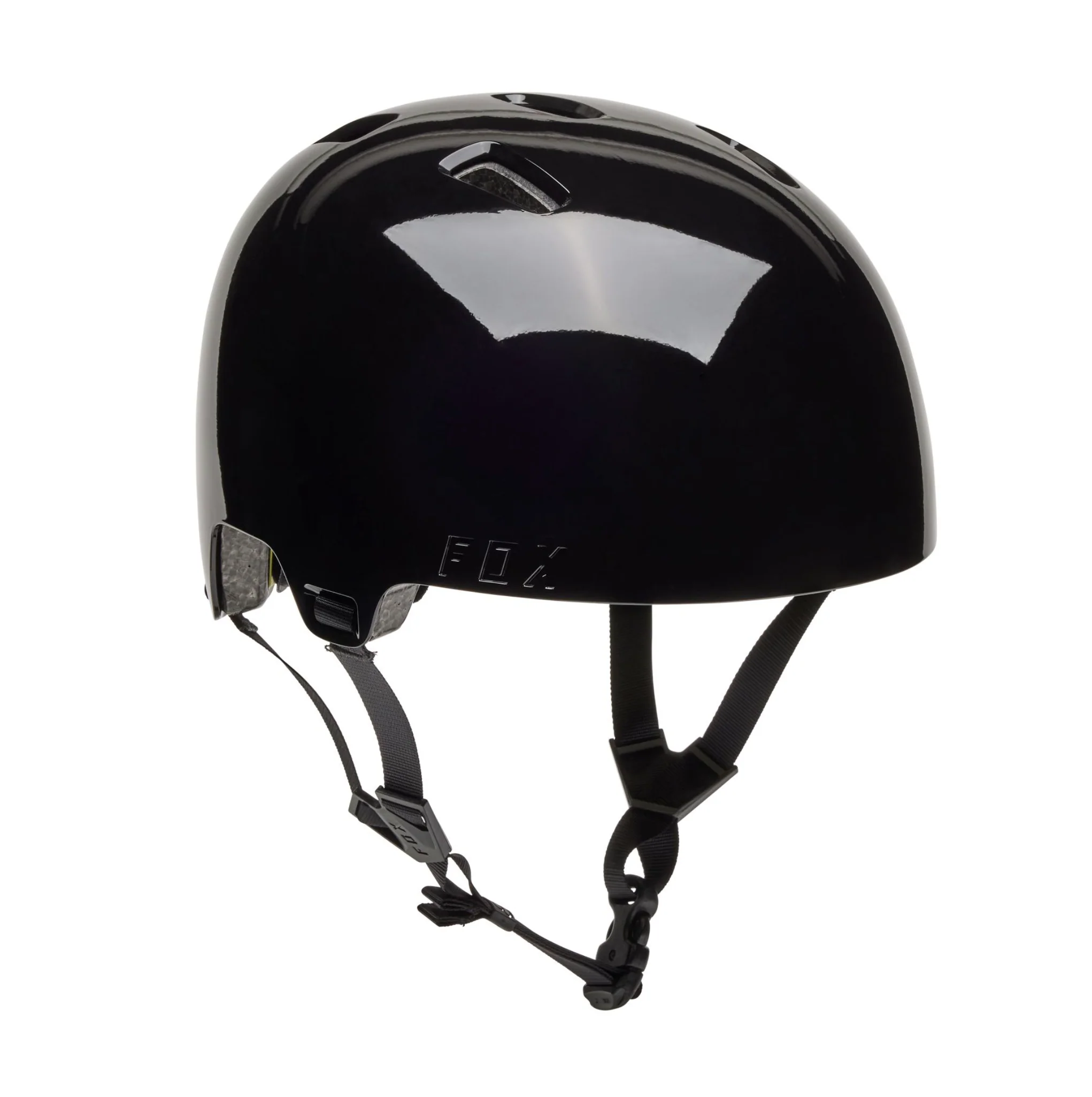 FOX 2025 FLIGHT HELMET SOLID BLACK - Image 2