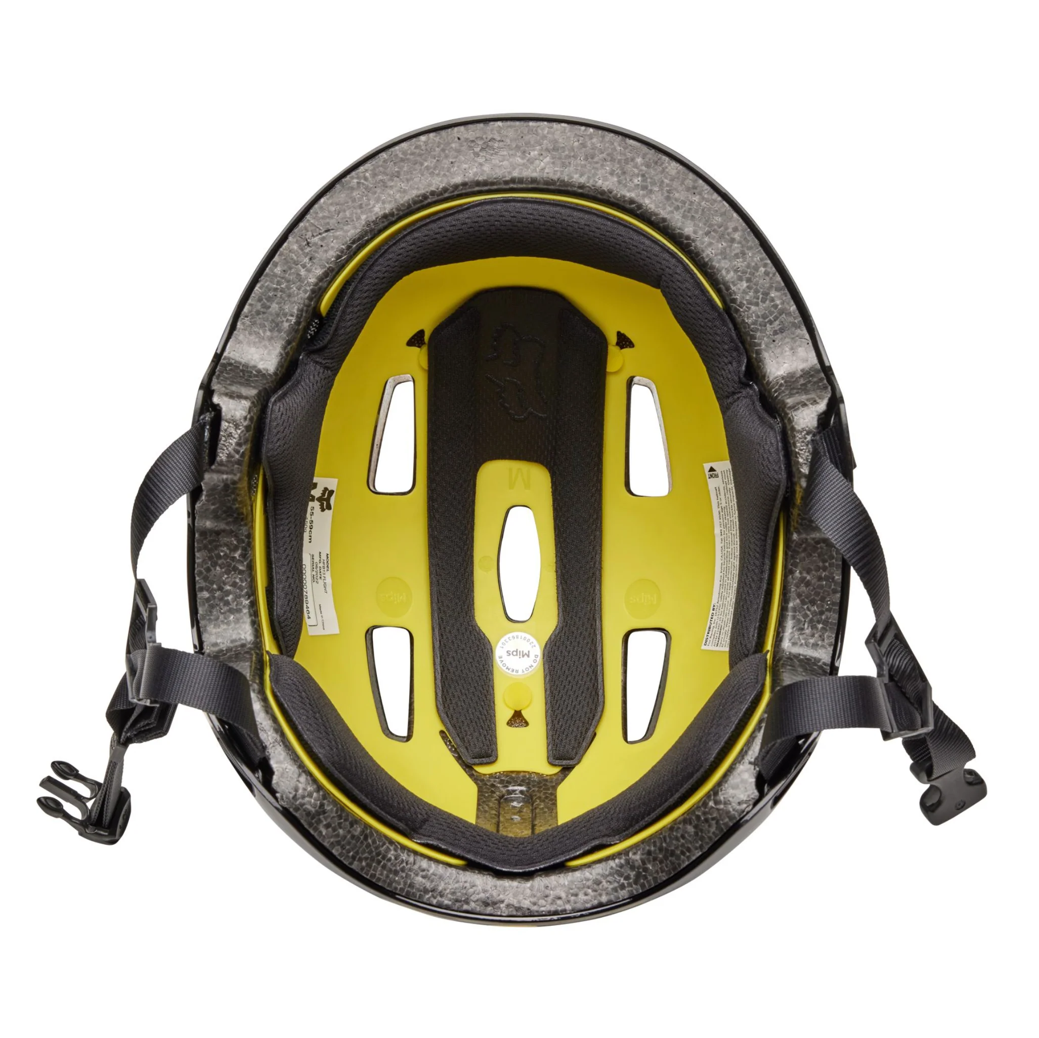 FOX 2025 FLIGHT HELMET SOLID BLACK - Image 5
