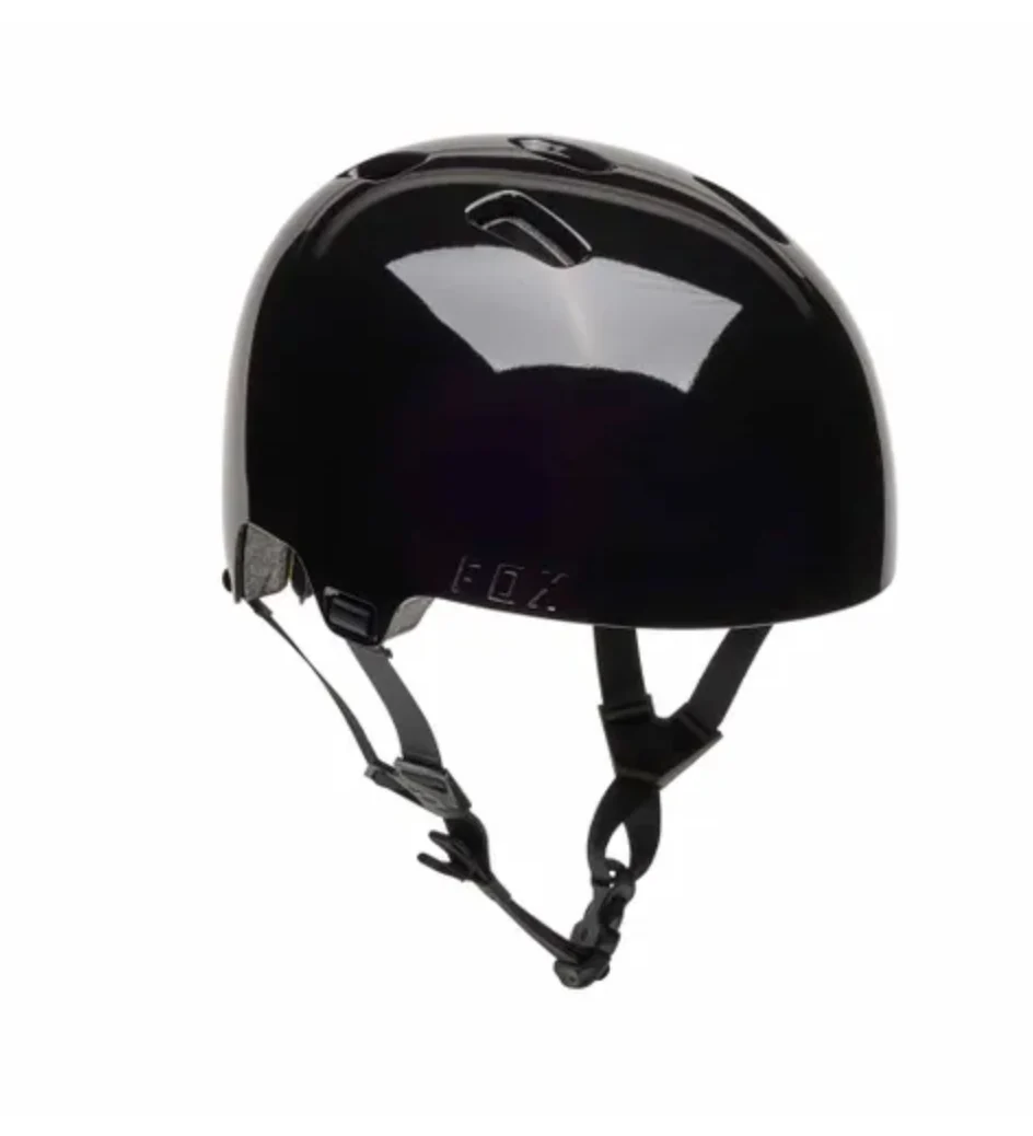 FOX 2025 YOUTH FLIGHT HELMET SOLID BLACK - OS - Image 2