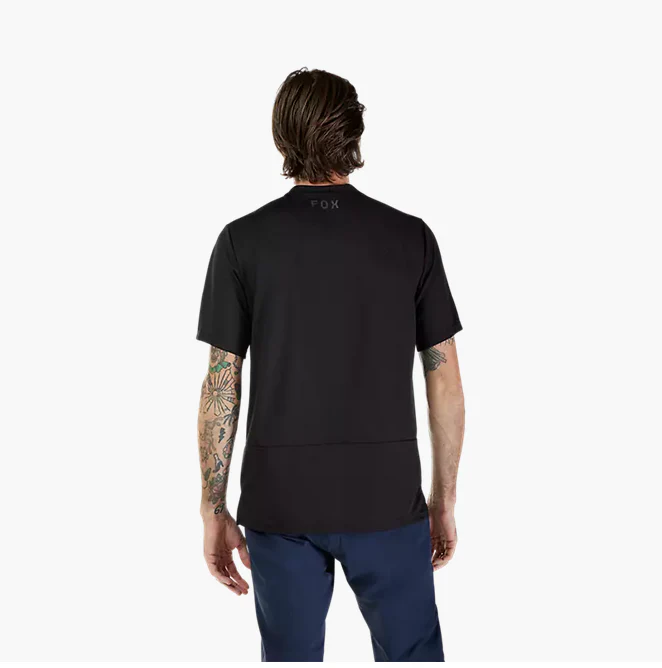 FOX 2026 RANGER SS JERSEY FOX HEAD BLACK - Image 5