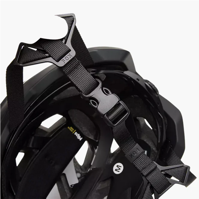 FOX 2026 SPEEDFRAME HELMET SOLID BLACK - Image 4