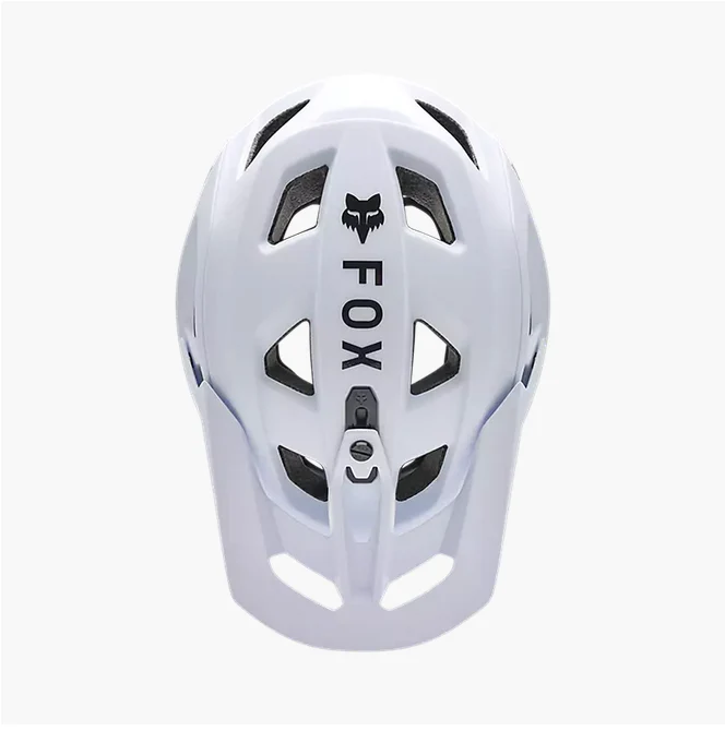 FOX 2025 SPEEDFRAME HELMET SOLID WHITE - Image 4