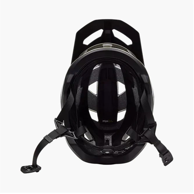 FOX 2025 SPEEDFRAME PRO BACKFADE HELMET BLACK - Image 2