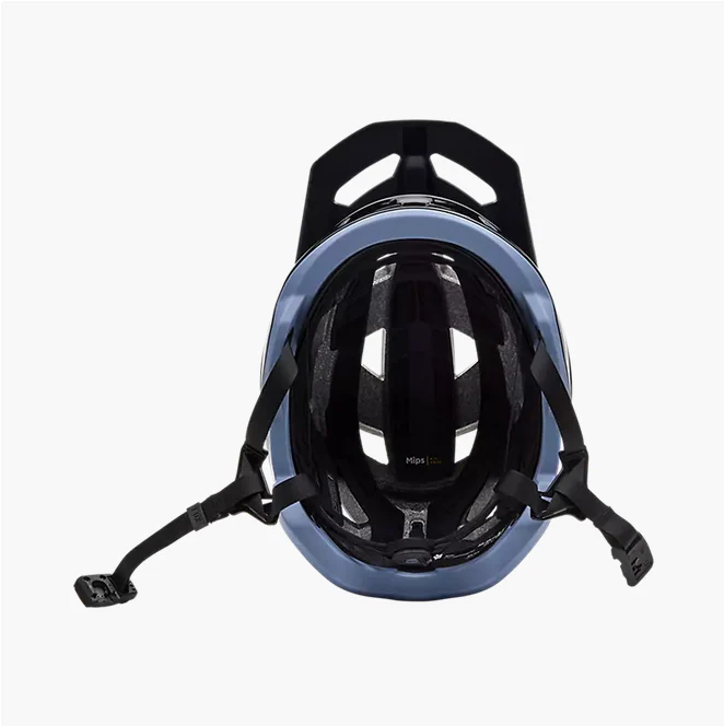 FOX 2025 SPEEDFRAME PRO BACKFADE HELMET MIDNIGHT - Image 2
