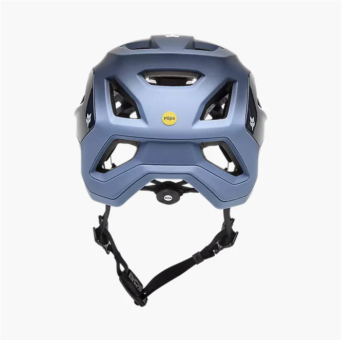 FOX 2025 SPEEDFRAME PRO BACKFADE HELMET MIDNIGHT - Image 3