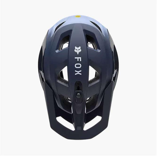FOX 2025 SPEEDFRAME PRO BACKFADE HELMET MIDNIGHT - Image 4