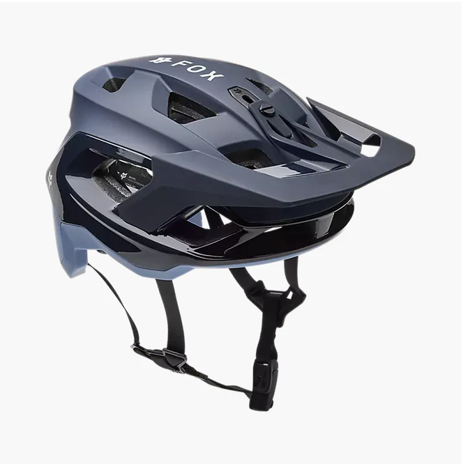 FOX 2025 SPEEDFRAME PRO BACKFADE HELMET MIDNIGHT - Image 5
