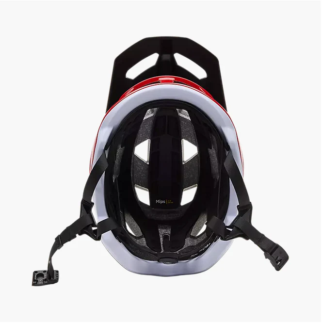 FOX 2025 SPEEDFRAME PRO DEFY HELMET FLO RED - MEDIUM - Image 2