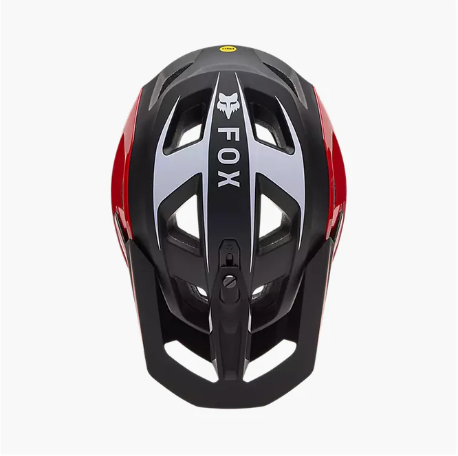 FOX 2025 SPEEDFRAME PRO DEFY HELMET FLO RED - MEDIUM - Image 4