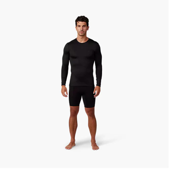 FOX 2026 TECBASE LS SHIRT BLACK - Image 6