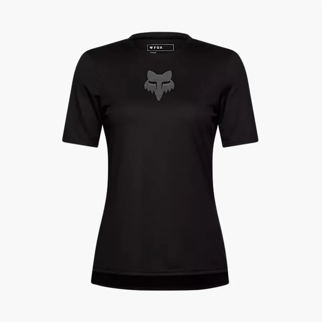 FOX 2026 WOMEN'S RANGER LS JERSEY FOX HEAD BLACK