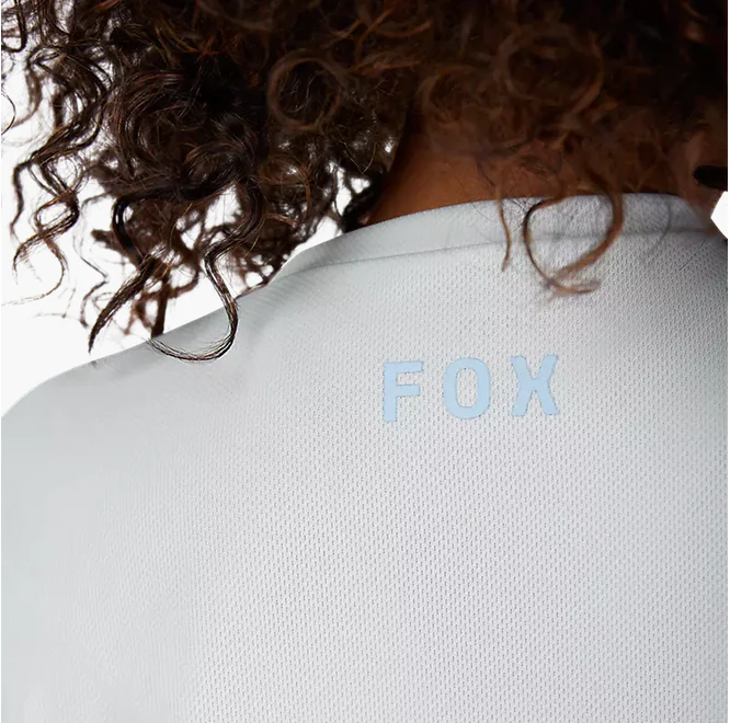 FOX 2025 WOMEN'S RANGER SS JERSEY FOX HEAD PALE BLUE - Image 2