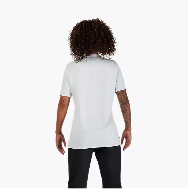 FOX 2025 WOMEN'S RANGER SS JERSEY FOX HEAD PALE BLUE - Image 5
