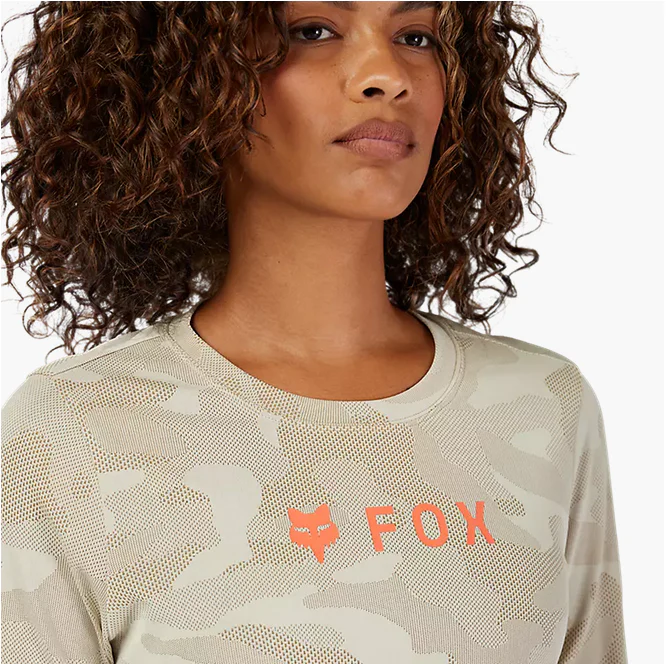 FOX 2025 WOMEN'S RANGER TRU DRI LS JERSEY CREAM - Image 2