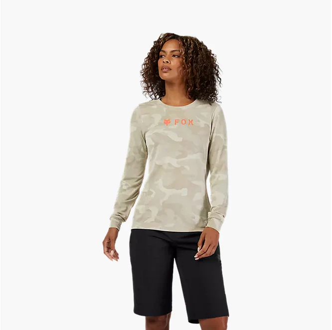 FOX 2025 WOMEN'S RANGER TRU DRI LS JERSEY CREAM - Image 4