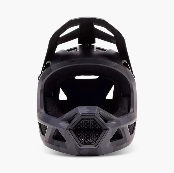 FOX 2025 YOUTH RAMPAGE CAMO HELMET BLACK CAMO - SMALL - Image 3