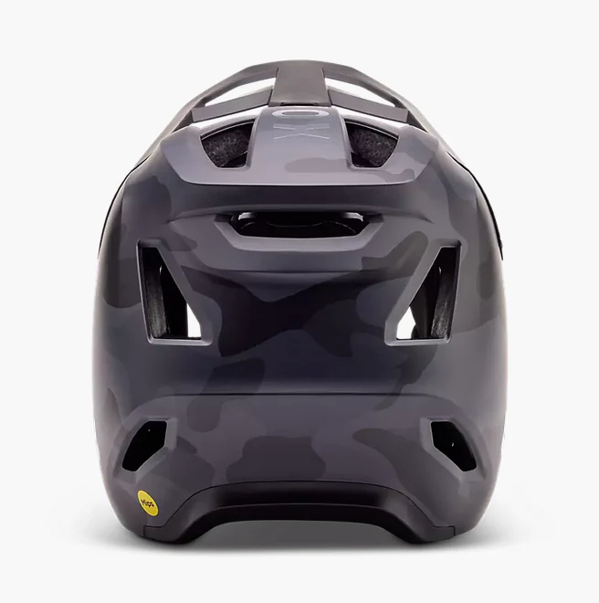 FOX 2025 YOUTH RAMPAGE CAMO HELMET BLACK CAMO - SMALL - Image 5